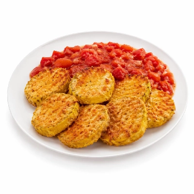 Whole Foods Market Recipes Side Dishes Parmesan Crusted Squash with Fresh Tomato Sauce