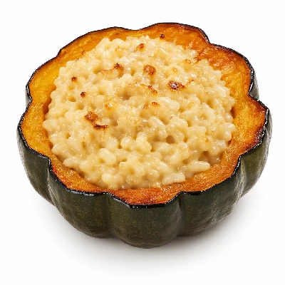 Whole Foods Market Recipes Side Dishes Roasted Acorn Squash with Risotto