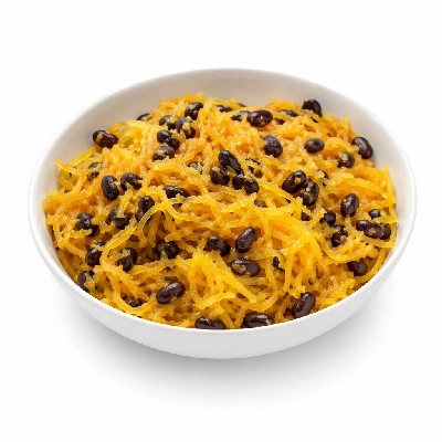 Whole Foods Market Recipes Side Dishes Spicy Spaghetti Squash with Black Beans