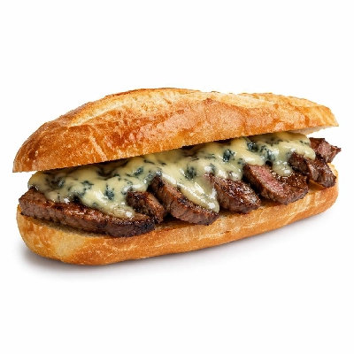Whole Foods Market Recipes Skirt Steak Sandwiches with Blue Gouda