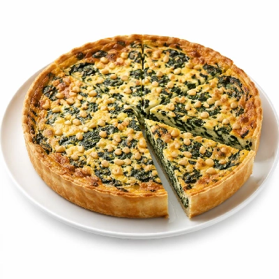 Whole Foods Market Recipes Spinach Quiche with Pine Nuts