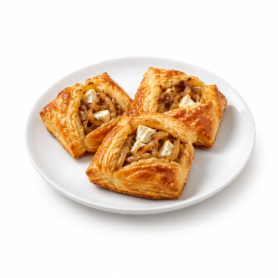 Wild Fork Caramelized Onion & Feta Pastry Puffs