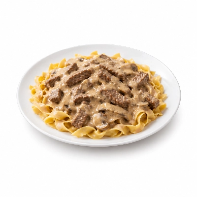 Wild Fork Prime Rib Beef Roast Stroganoff Skillet Entree