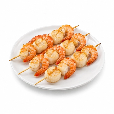 Wild Fork Shrimp and Scallop Skewers