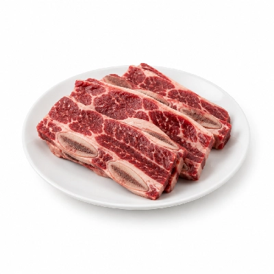 Wild Fork Usda Choice Black Angus Bone-In Beef Rib Short Flanken Style