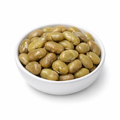 Winged beans mature seeds cooked boiled with salt