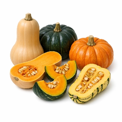 Squash winter all types raw