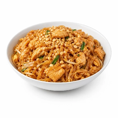 withegmans Prepared Foods Asian Bowls Pad Thai Chicken with Peanuts