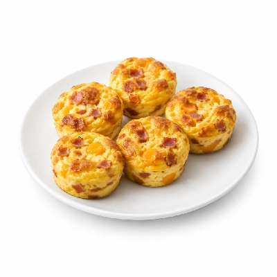 Woods Coffee Bacon & Cheddar Egg Bites