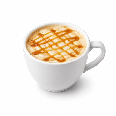 Woods Coffee Caramel Macchiato Non-Fat Milk 12 Oz