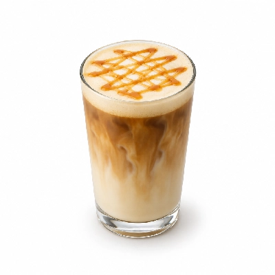 Woods Coffee Caramel Macchiato Non-Fat Milk 24 Oz