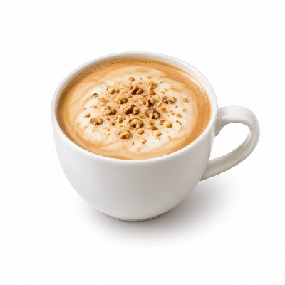Woods Coffee Maple Nut Macchiato Non-Fat Milk 20 Oz