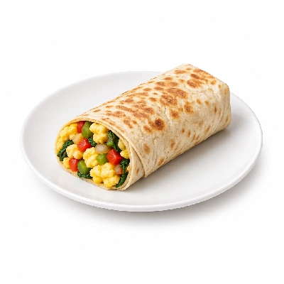 Woods Coffee Veggie & Egg Burrito