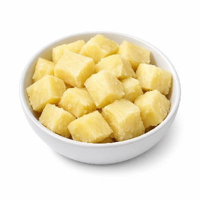 Yam boiled or baked without salt