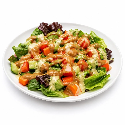 Yard House Appetizer Salads Classic Ranch (1 Salad) with Thai Peanut Vinaigrette