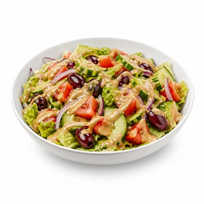 Yard House Appetizer Salads Greek (1 Salad) with Thai Peanut Vinaigrette