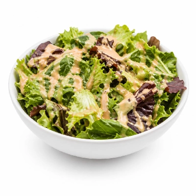 Yard House Appetizer Salads Mixed Greens (1 Serving) with Thousand Island Dressing