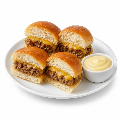 Yard House Appetizers Half and Half Sliders (1 Serving) with Side of Bearnaise Sauce