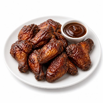 Yard House Appetizers Jamaican Jerk Wings (1 Serving) with Rum BBQ Sauce
