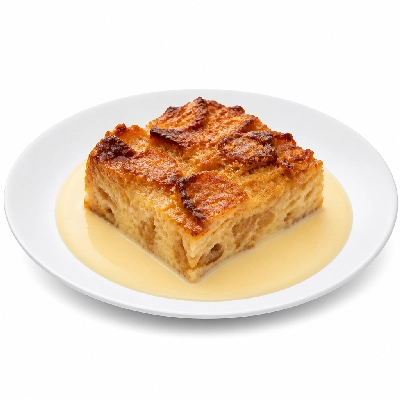 Yard House Bread Pudding with Creme Anglaise
