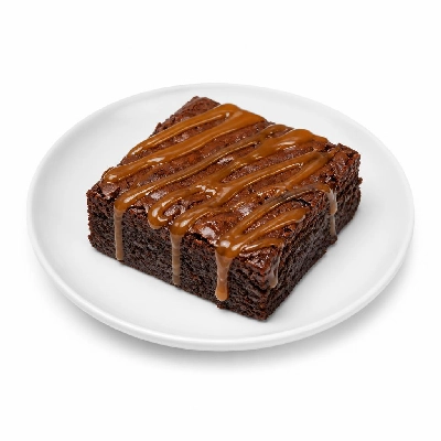 Yard House Desserts Caramel Brownie
