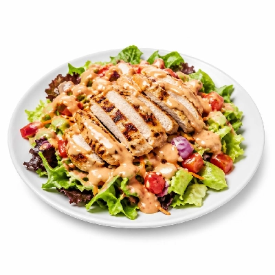 Yard House Entree Salads BBQ Chicken (1 Salad) with Thousand Island Dressing