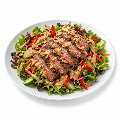 Yard House Entree Salads New York Steak (1 Salad) with Thai Peanut Vinaigrette