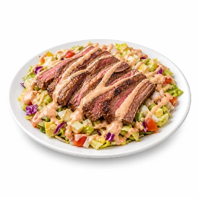 Yard House Entree Salads New York Steak (1 Salad) with Thousand Island Dressing