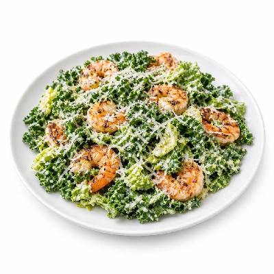 Yard House Entree Shrimp Kale Caesar Salad