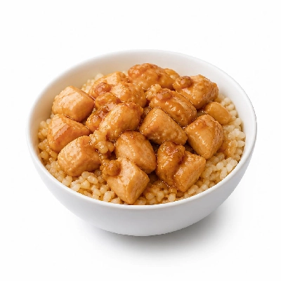 Yard House Gardein Chicken Rice Bowl (1 Serving) with Jasmine Rice