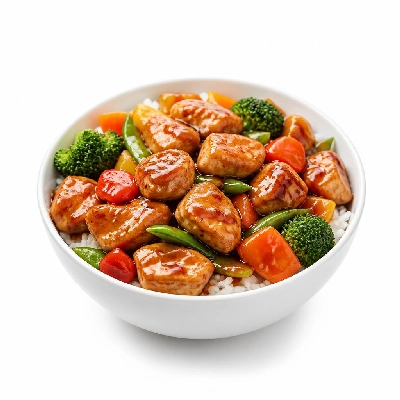 Yard House Gardein Chicken Rice Bowl (Full)