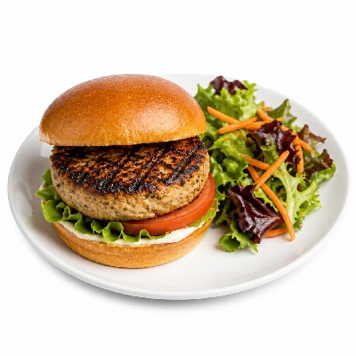 Yard House Grilled Burgers Blackened Tuna (1 Serving) with Side Salad