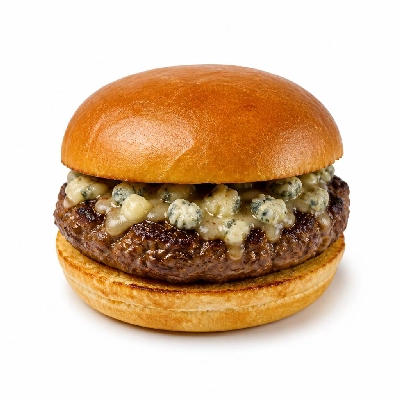 Yard House Grilled Burgers Classic (1 Sandwich) with Blue Cheese