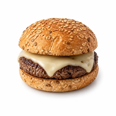 Yard House Grilled Burgers Classic on Multigrain Bun (1 Sandwich) with Swiss Cheese