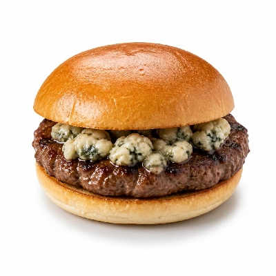 Yard House Grilled Burgers Gardein Classic (1 Sandwich) with Gorgonzola Cheese