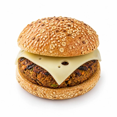 Yard House Grilled Burgers Gardein Classic on Multigrain Bun (1 Sandwich) with Swiss Cheese