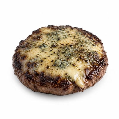 Yard House Grilled Burgers Gardein Pepper Crusted Gorgonzola