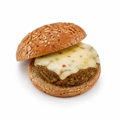 Yard House Grilled Burgers Gardein Pepper Jack on Multigrain Bun