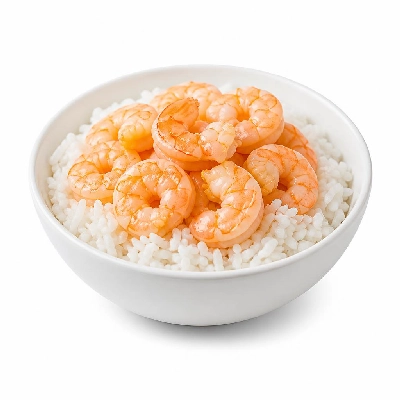 Yard House House Favorites Shrimp Rice Bowl (1 Serving) with Jasmine Rice