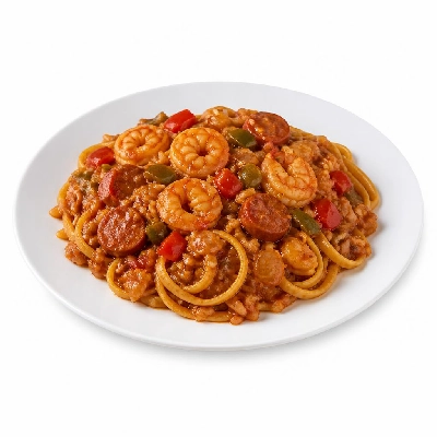 Yard House House Favorites Spicy Jambalaya (1 Serving) with Linguine