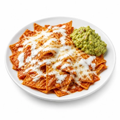 Yard House Late Night Menu Items Chilaquiles (1 Serving) with Guacamole