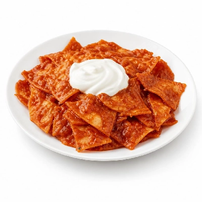 Yard House Late Night Menu Items Chilaquiles (1 Serving) with Sour Cream