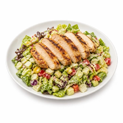 Yard House Lunch Specials BBQ Chicken Salad (1 Salad) with Thousand Island Dressing