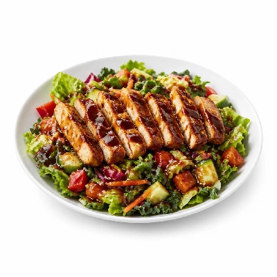 Yard House Lunch Specials Gardein BBQ Chicken Salad (1 Salad) with Balsamic Vinaigrette