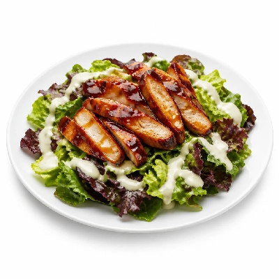 Yard House Lunch Specials Gardein BBQ Chicken Salad (1 Salad) with Caesar Dressing