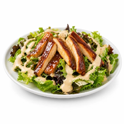 Yard House Lunch Specials Gardein BBQ Chicken Salad (1 Salad) with Chipotle Ranch Dressing
