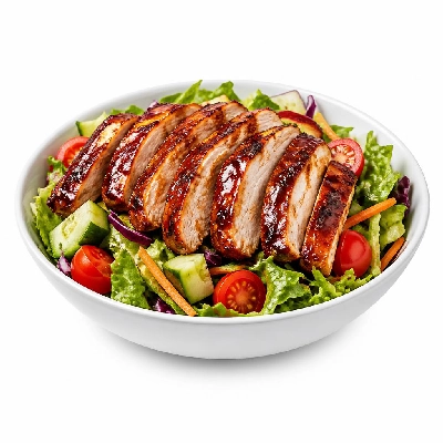 Yard House Lunch Specials Gardein BBQ Chicken Salad (1 Salad) with Thai Peanut Vinaigrette