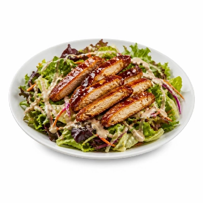 Yard House Lunch Specials Gardein BBQ Chicken Salad (1 Salad) with Thousand Island Dressing