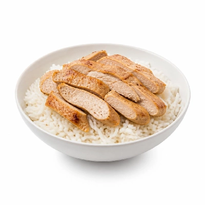 Yard House Lunch Specials Gardein Chicken Rice Bowl (1 Serving) with Jasmine Rice