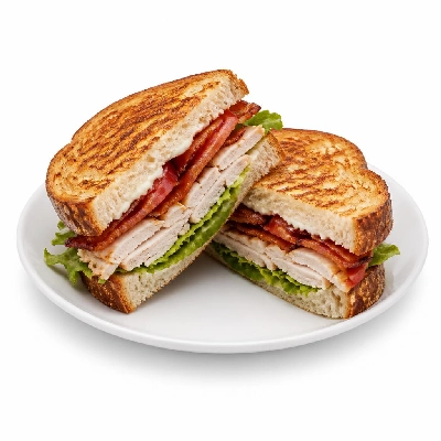 Yard House Lunch Specials Roasted Turkey Club (1 Sandwich) with Artisan Bread